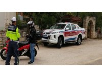 Motosiklet denetiminde 153 sürücüye ceza uygulandı