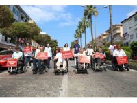 Alanya’da engelsiz halk plajı hizmete açıldı