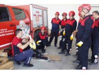Mersin itfaiyesinden Ürgüp itfaiyesine eğitim