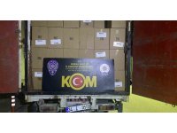 Adana’da yaklaşık 5 milyonluk kaçak sigara ve makaron ele geçirildi