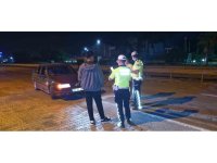 Farının biri yanmayan sürücüye ceza