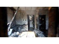 Gecekonduda çıkan yangın itfaiyeyi alarma geçirdi