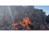 Kahramanmaraş’ta kağıt fabrikasında yangın