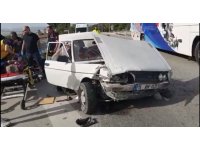 Burdurlu gazeteci ve ailesi trafik kazasında yaralandı