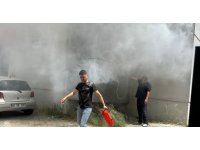 Osmaniye’de evde çıkan yangın paniğe neden oldu