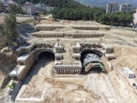 Milli bütçenin en büyük yatırımlarından İskenderun-Antakya otoyolunda Amanos Dağları tünellerle aşılıyor