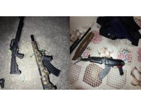 Adana’da EYP ile biri kalaşnikof 6 silah ele geçirildi: 2 tutuklama