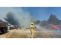 Burdur’da gerçeğini aratmayan orman yangını tatbikatı
