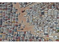 Yediemin otoparkları araç mezarlığına döndü, 25 yıldır bekleyen araçlar var