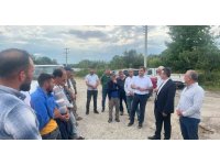 Serik’te dolu tarım arazilerine zarar verdi, hasar tespit çalışması başlatıldı