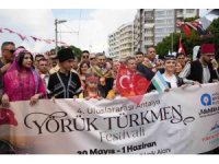 Uluslararası Yörük Türkmen Festivali ‘Yörük Göçü’yle açıldı, Antalya renk cümbüşüne döndü