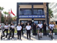 Kızkalesi sezona hazır:Scooterlu plaj polisleri de göreve başladı