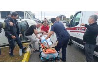 Kavşakta çarpıştığı otomobilin devrilmesine sebep oldu, sürücü 1.18 promil alkollü çıktı