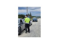 Kurallara uymadığı tespit edilen 2 araca ceza