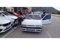 Eğirdir’de otomobilin çarpığı yaya yaralandı