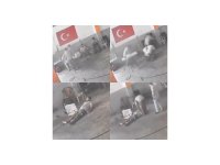 Kadın kılığına giren katilin işlediği cinayet kamerada