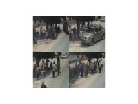 İki farklı olayda araçla insanlara çarptılar: O anlar kamerada