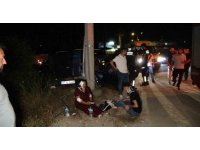 Tur aracıyla çarpışan Tofaş’taki 3 kişi yaralandı