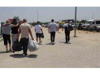 Antalya’da infaz düzenlemesiyle tahliyeler başladı, bayram sevinci ikiye katlandı