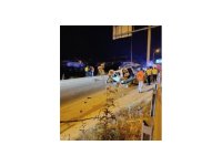 Kahramanmaraş’ta hafif ticari araç bariyere çarptı: 1 ölü, 1 yaralı