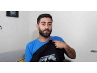 Bayramlaşmaya gitti, karnına yorgun mermi isabet etti