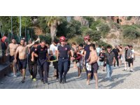 40 metrelik falezlerden atlayıp ağır yaralanan gencin tedavisi devam ediyor