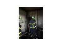 Eğirdir’de soğuk hava deposunda yangın paniği