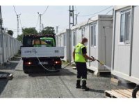 HBB, Erzin’de sineklere ve haşerelere karşı ilaçlama çalışmalarını sürdürüyor