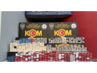 Adana’da 9 bin 750 paket kaçak sigara ele geçirildi