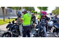 Isparta’da trafik uygulamasında 10 araca ceza kesildi