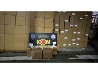 Adana’da 13 milyon liralık makaron ele geçirildi