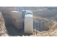 Minibüsün devrildiği kazada 4 kişi yaralandı