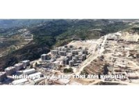 Samandağ Hıdırbey’de TOKİ afet konutları yükseliyor