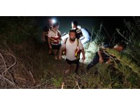 Irmaktaki adacıkta mahsur kaldılar, kurtarıldıktan sonra ceza yediler