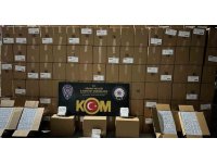 Adana’da 6 milyon 500 bin makaron ele geçirildi