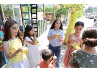 Adanalı öğrencileri serinleten karne hediyesi