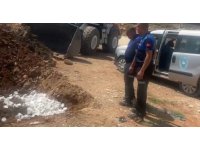 Reyhanlı’da insan sağlığını tehdit eden lokum ve gıda ürünleri imha edildi