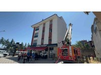 Eğirdir’de kebap salonunda çıkan baca yangını büyümeden söndürüldü