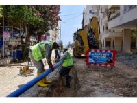 MESKİ, Yapraklıkoy mevkiinde içme suyu hattını yeniledi