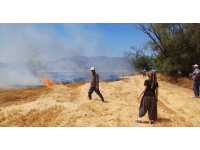 Burdur’da çıkan yangında 8 dönüm arazi zarar gördü