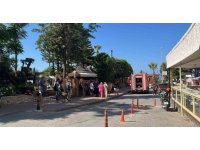 Alanya’da otelin kazan dairesindeki yangın korkuttu