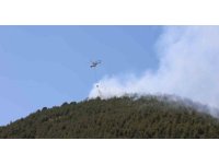Kahramanmaraş’ta orman yangınlarından biri kontrol altına alındı, diğeri sürüyor
