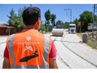 Erdemli kırsalındaki yollar yenileniyor