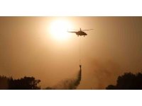 Antalya’da iki noktada çıkan yangında alevlerle burun buruna geldiler