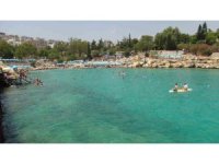 Tatlı ve tuzlu suyun birleştiği doğal havuz ’Yapraklı Koy’