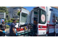 Alanya’da motosiklet ile otomobil çarpıştı: 1 yaralı