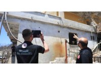 Hatay’da yangında 4 bina ağır hasar aldı