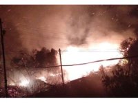 Silifke’de ağaçlık alanda çıkan yangın söndürüldü