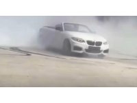 Cadde ortasında drift atan sürücüye 46 bin TL ceza