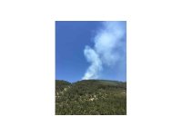 Ahır Dağı’nda bahçe yangını